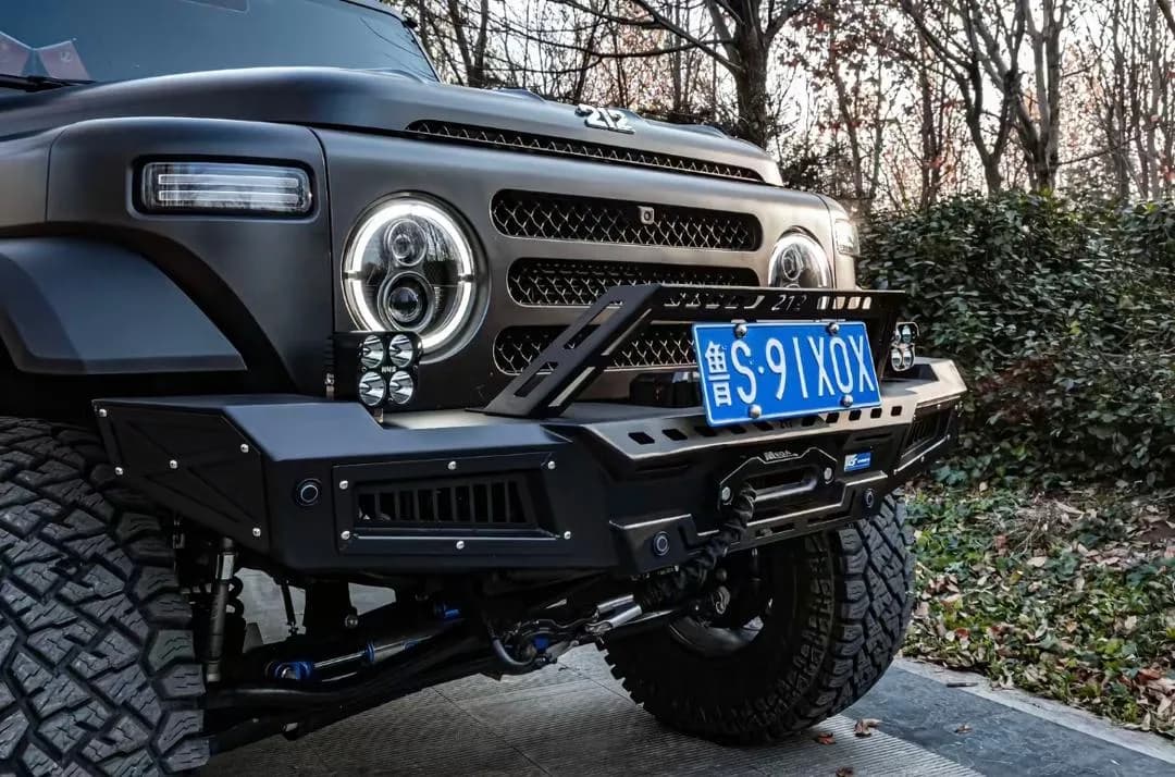 Low front angle of Veteran Battlefield XT tires